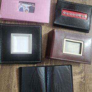 Black Leather Photo Album